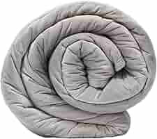 ハグラビ　加重ブランケット　ライトグレー　M　9kg Amazon｜ハグラビLite ウェイトブランケット 加重ブランケット